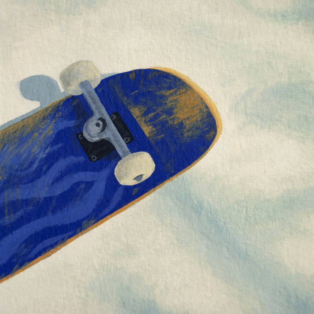Lone Skateboard