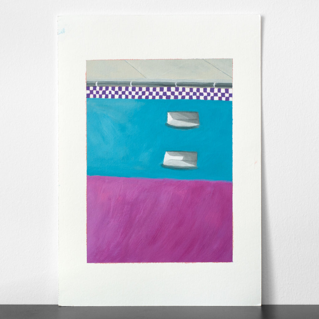 Ash Bowl Stairs | Original Painting