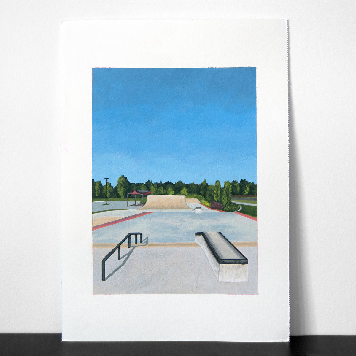 Newmarket Skatepark | Original Painting