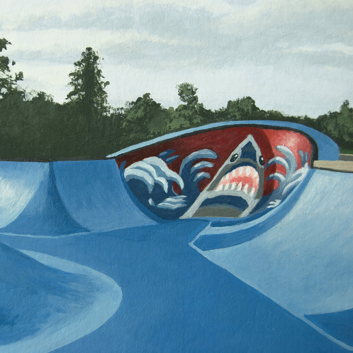 Waterdown Skatepark | Original Painting